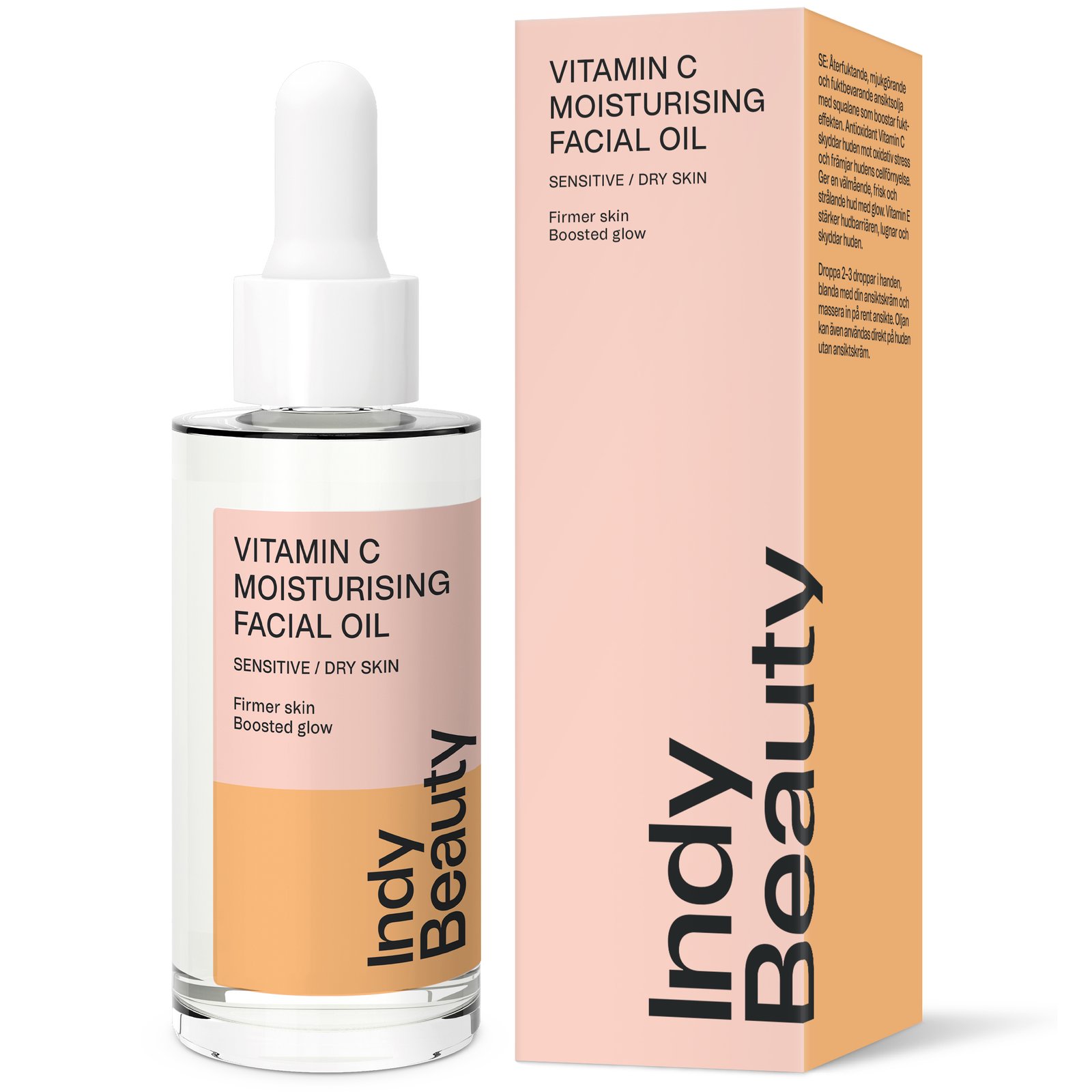 Indy Beauty Vitamin C Moisturising Facial Oil 30ml