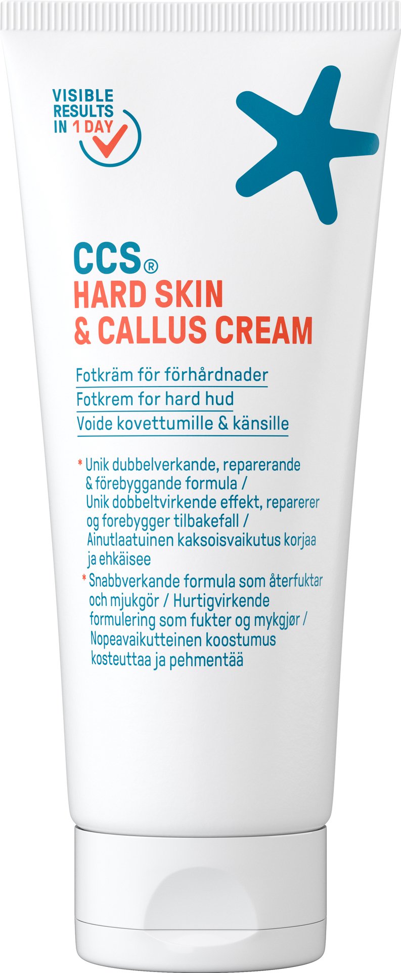 CCS Hard Skin & Callus Cream Fotkräm för Förhårdnader & Hård Hud 100 ml
