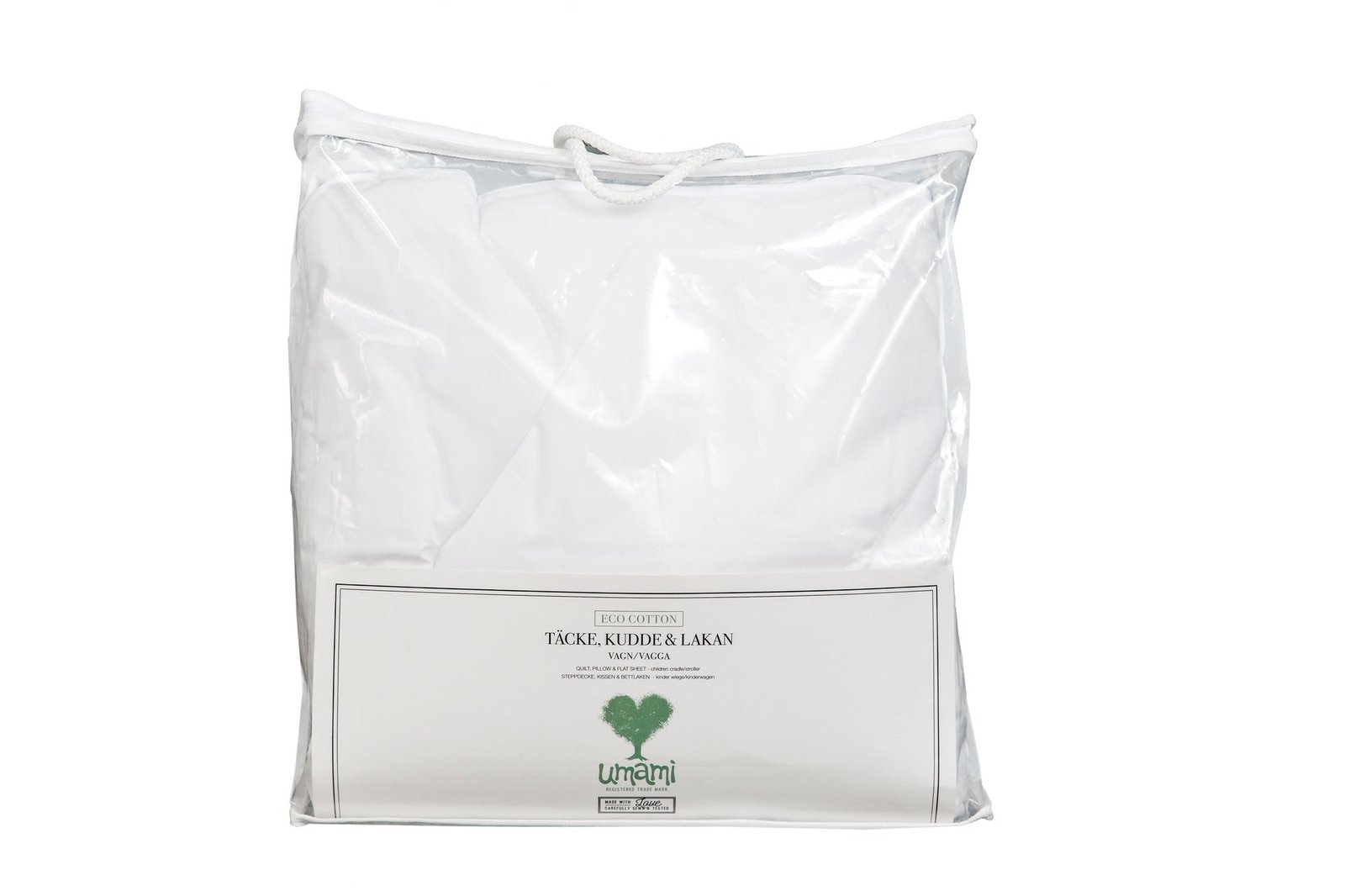 Umami Bäddset Eco Cotton Set Vagn/Vagga