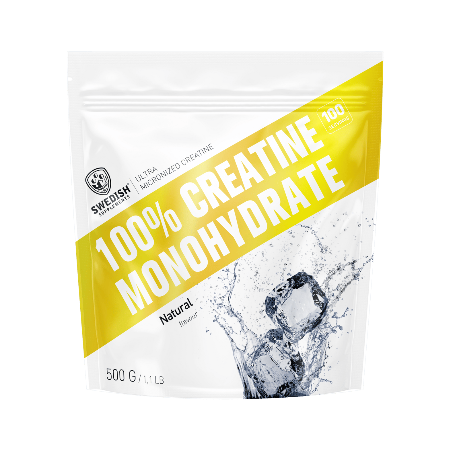 Swedish Supplements Creatine Monohydrate 500 g