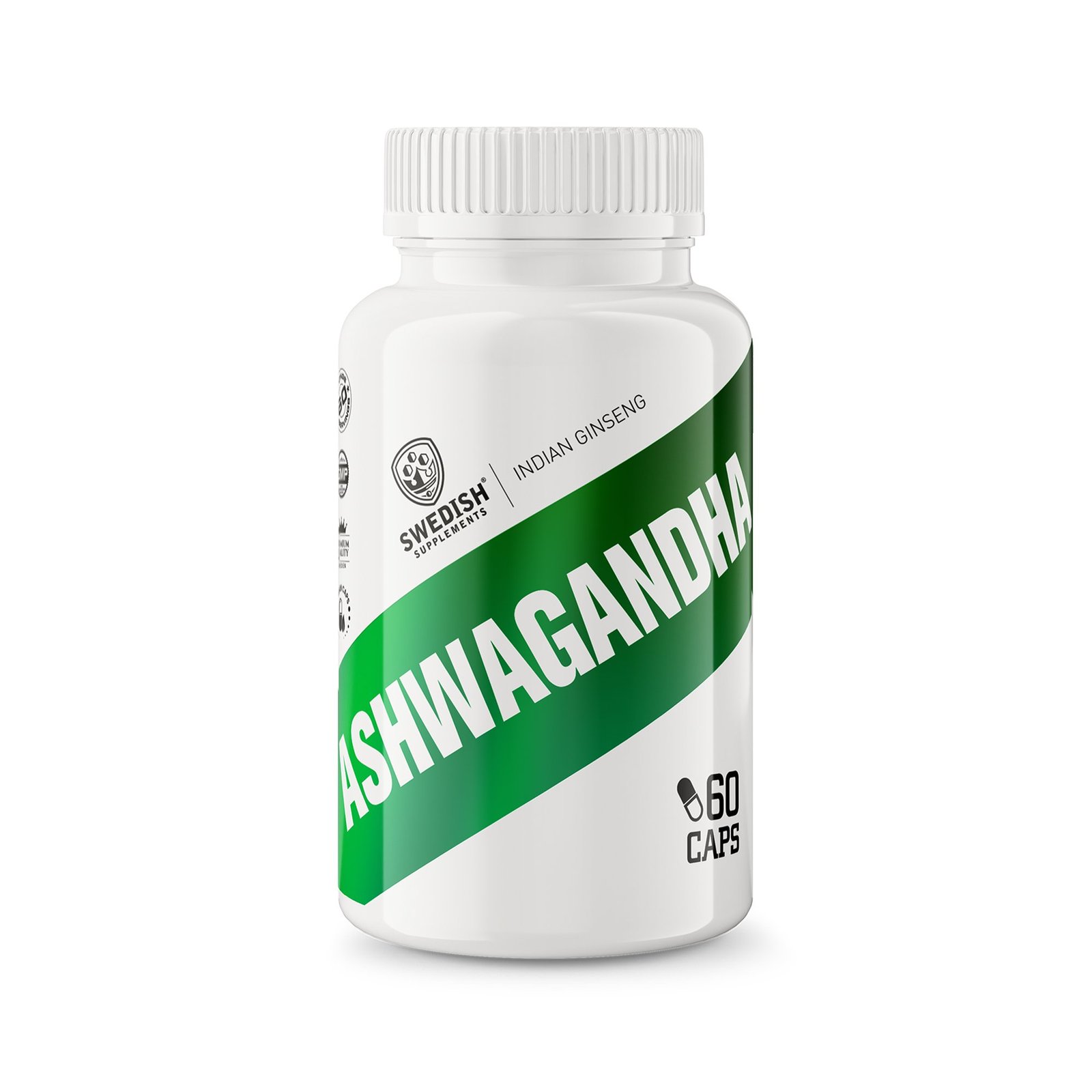 Swedish Supplements Ashwagandha 60 kapslar