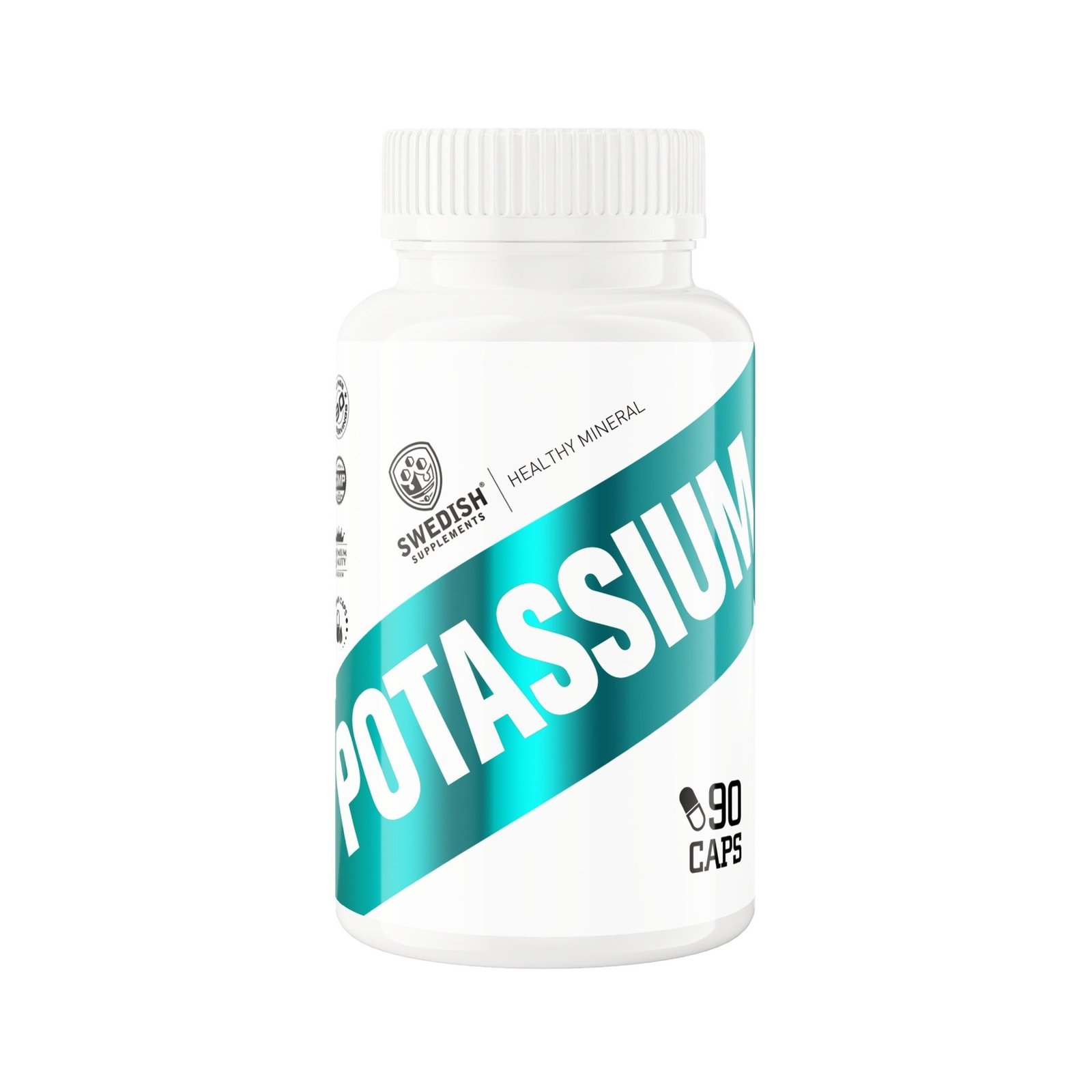 Swedish Supplements Potassium 90 kapslar