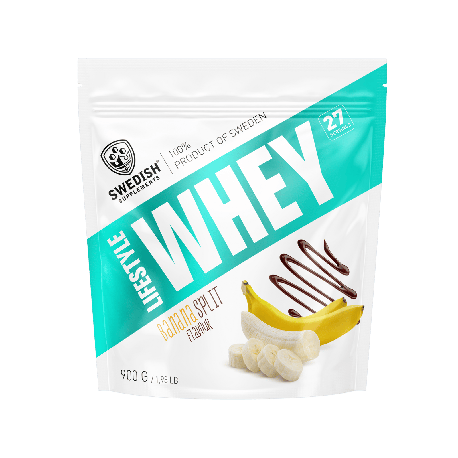 Swedish Supplements Lifestyle Whey Banana Split 900 g