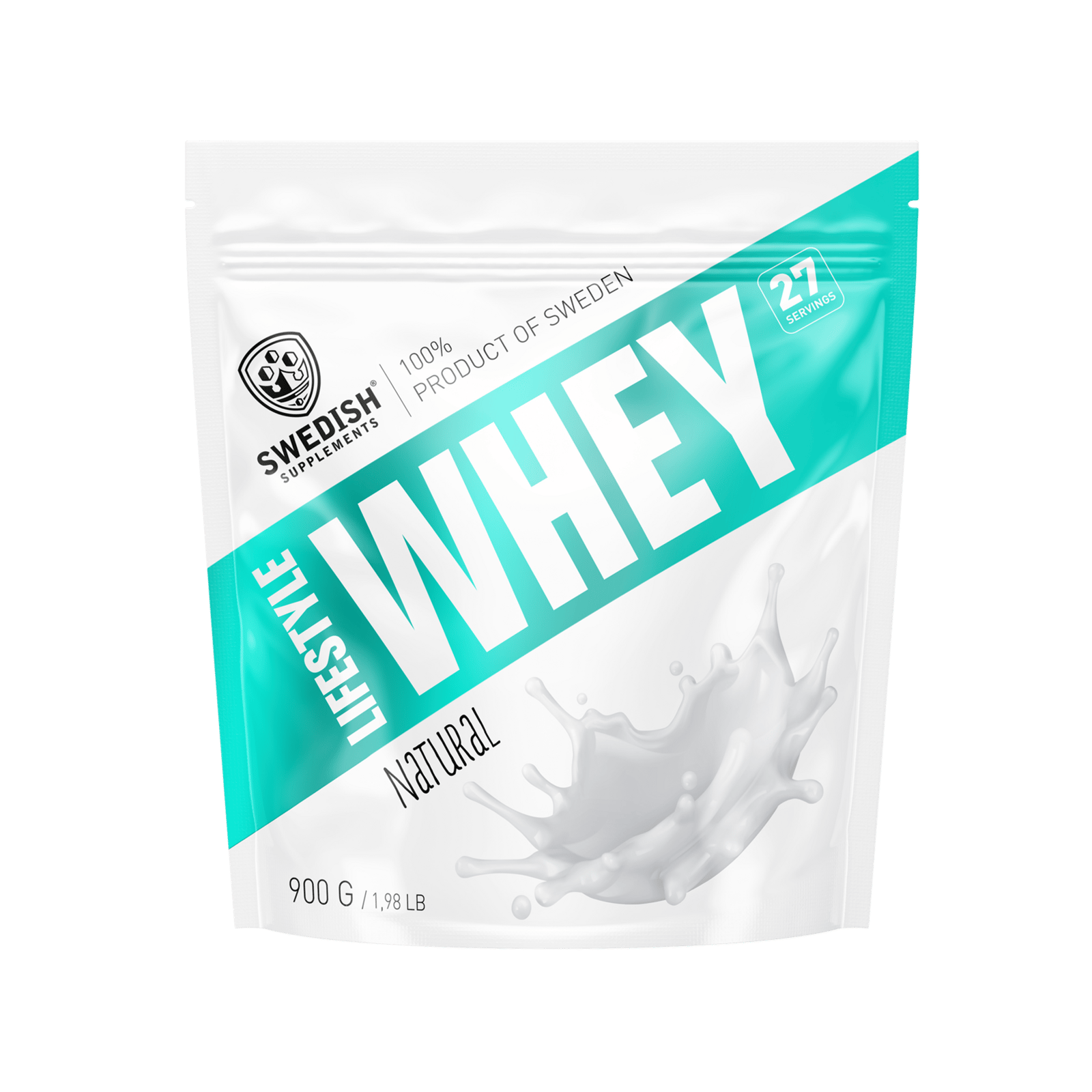 Swedish Supplements Lifestyle Whey Natural 900 g