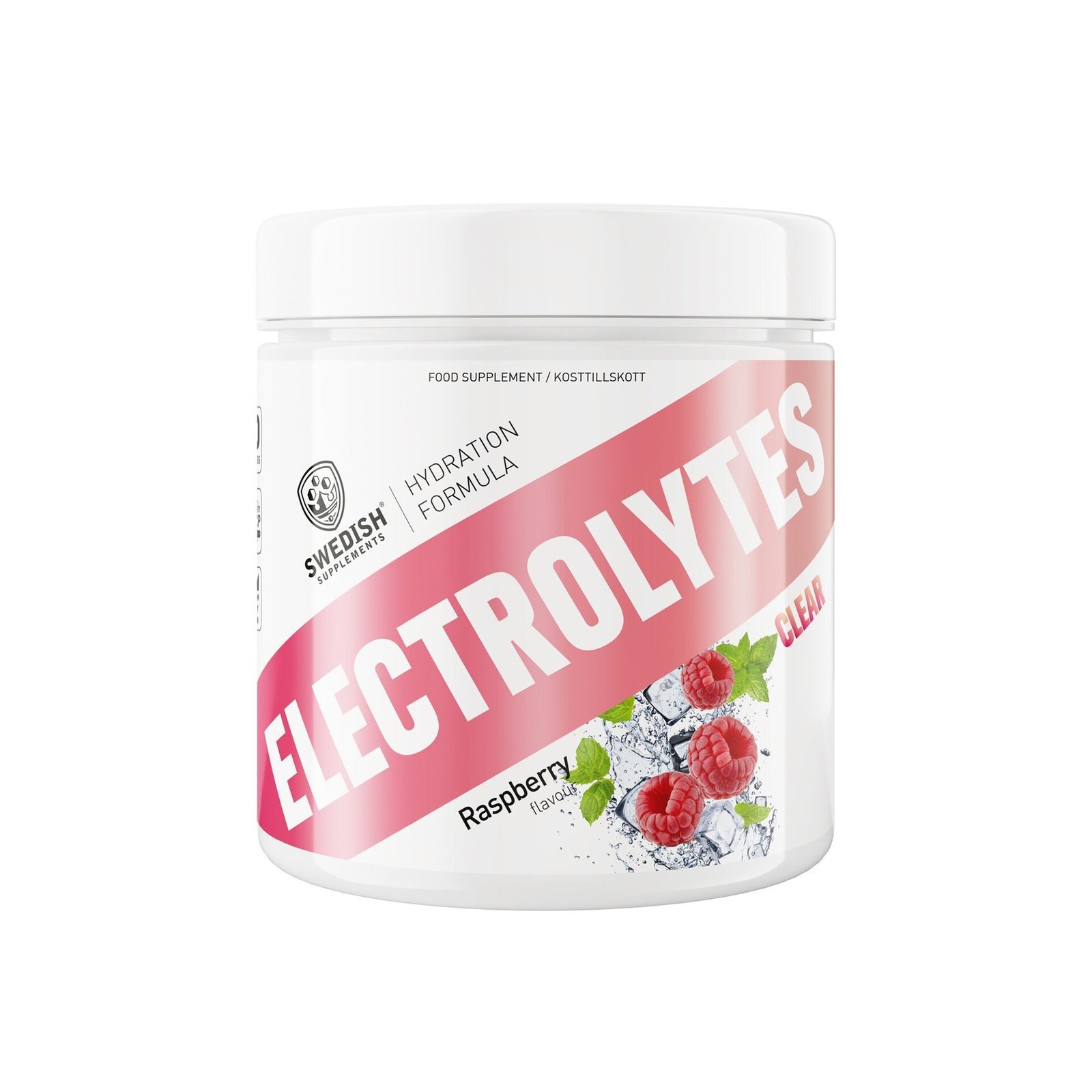 Swedish Supplements Electrolytes Raspberry 240 g