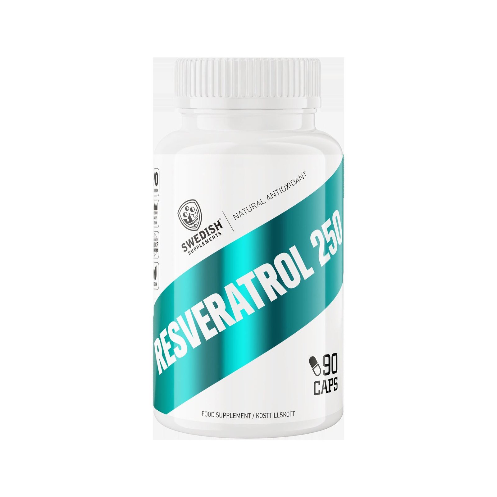 Swedish Supplements Resveratrol 30 kapslar