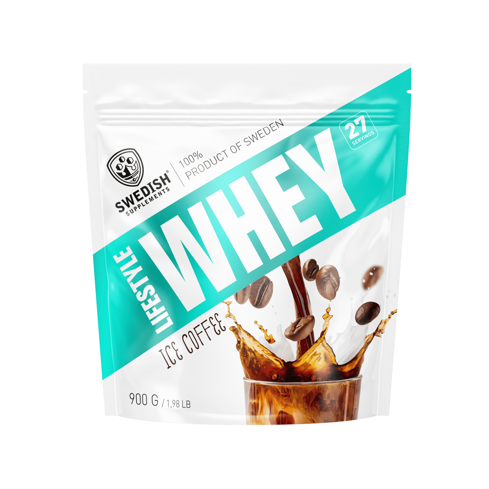 Swedish Supplements Lifestyle Whey Ice Coffe 900 g