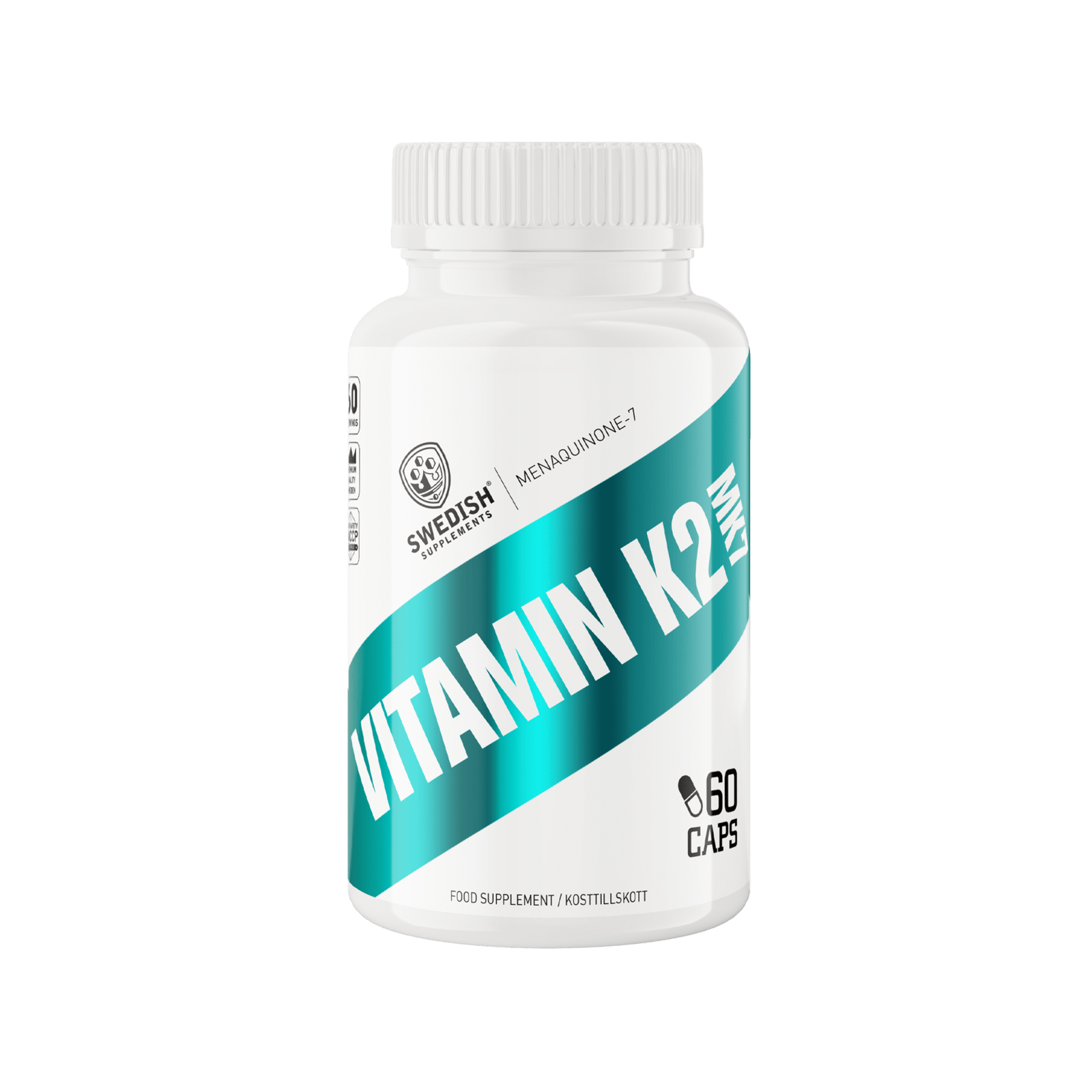 Swedish Supplements Vitamin K2 MK7 60 st