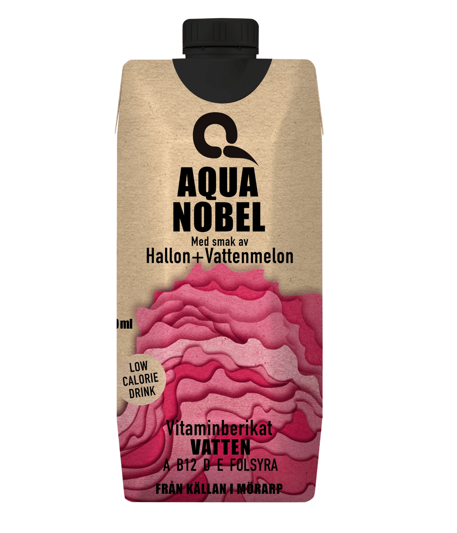 Aqua Nobel Vitaminvatten Hallon & Vattenmelon 500 ml