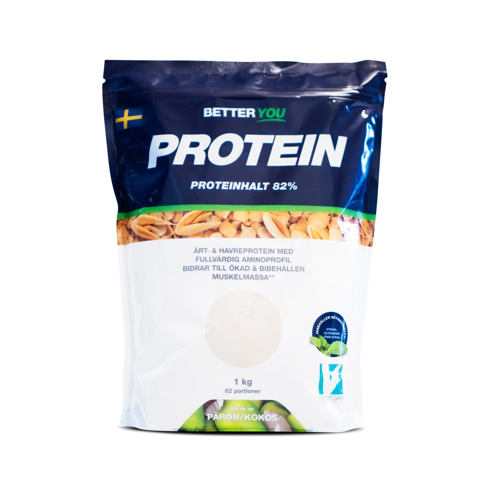 Better You Ärt- & Havreprotein Päron/Kokos 1 kg