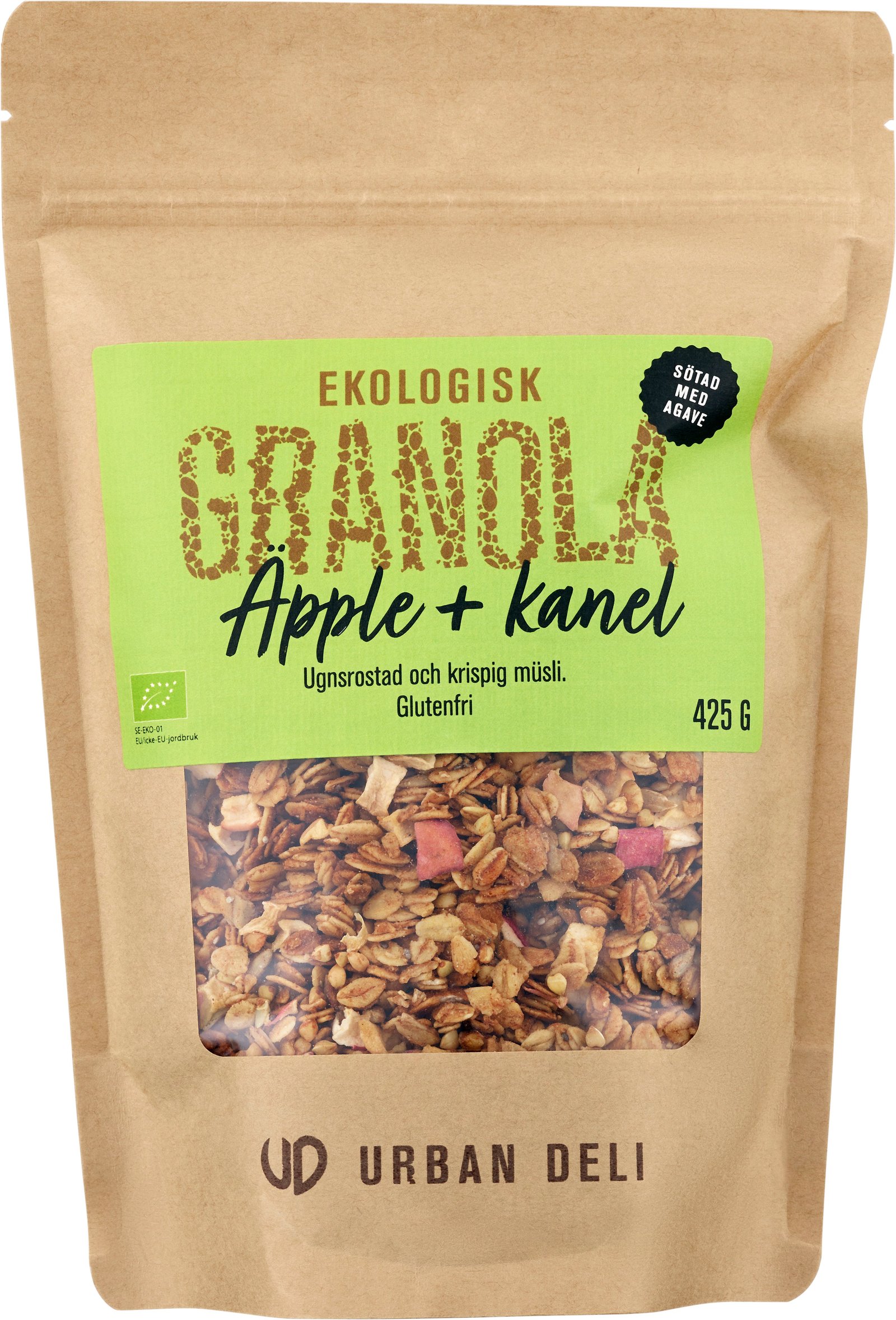 Urban Deli Ekologisk Granola Äpple Kanel 425 g