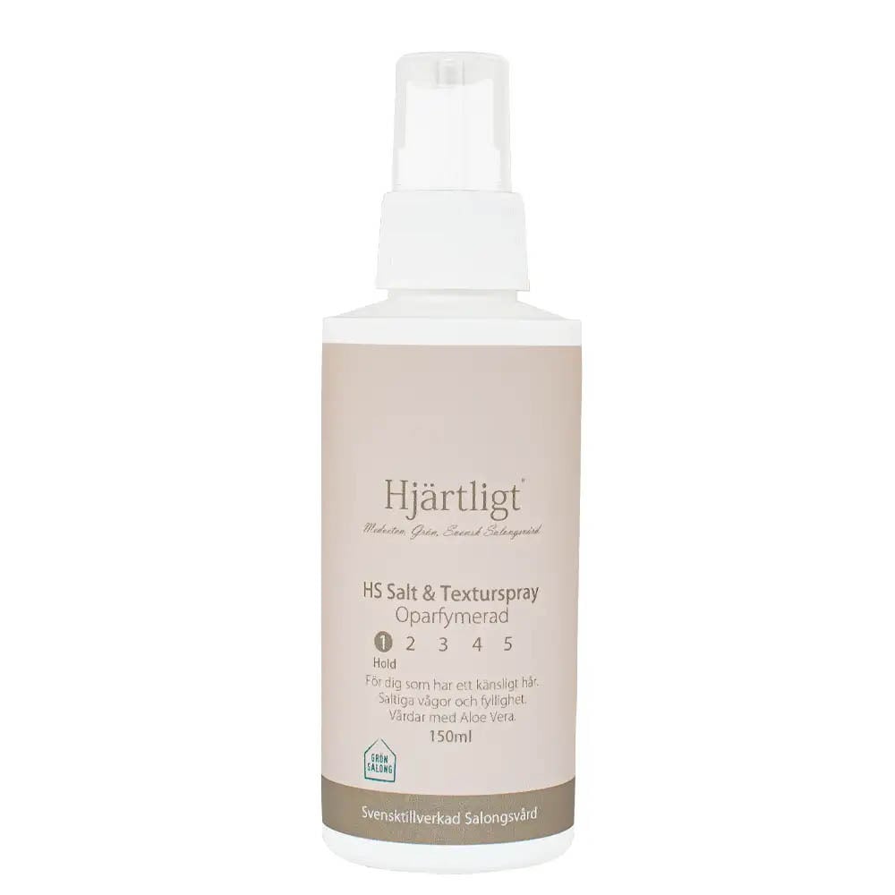 Hjärtligt HS Salt & Texturspray Oparfymerad 150 ml