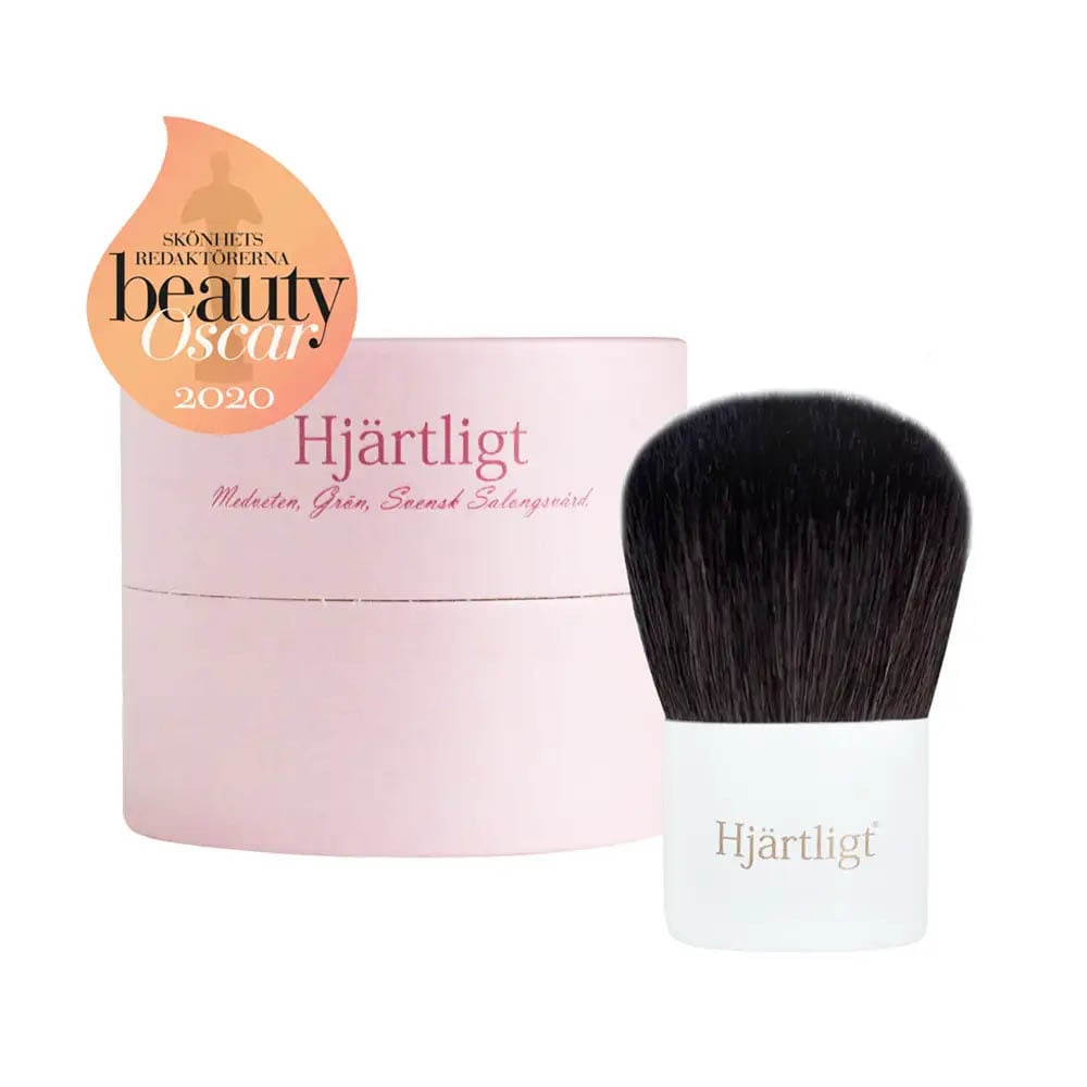 Hjärtligt Torrschampokit Rosa Ljusbrun 30 ml & Borste 1 st