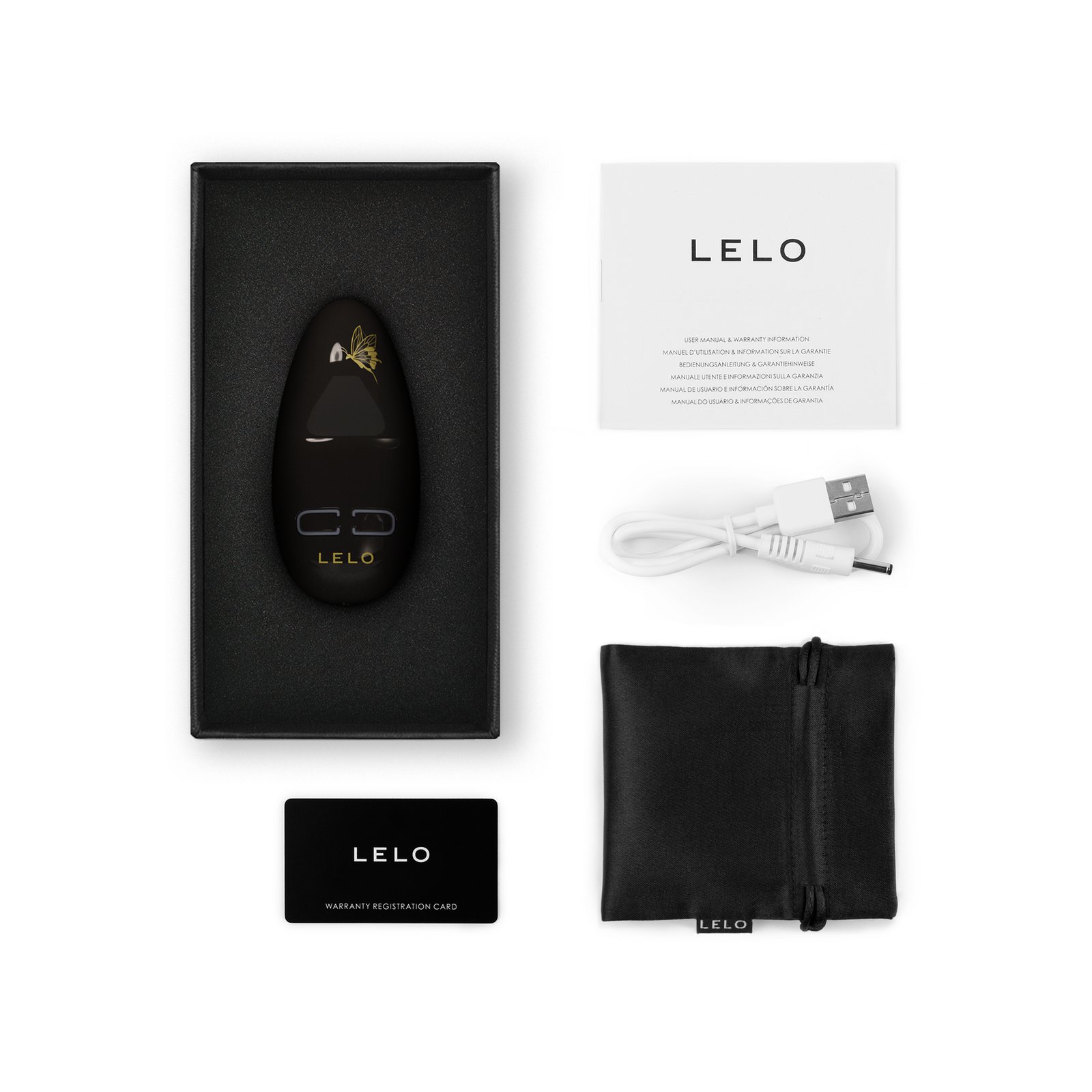 LELO Nea 3 Pitch Black 1 st