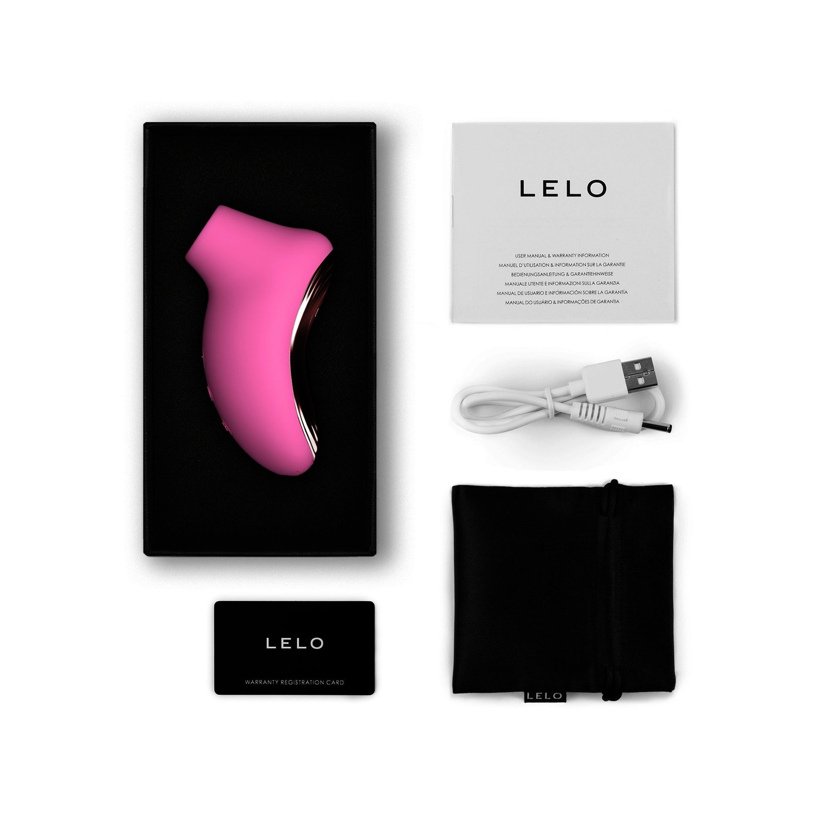 LELO SONA 2 Travel Pink 1 st