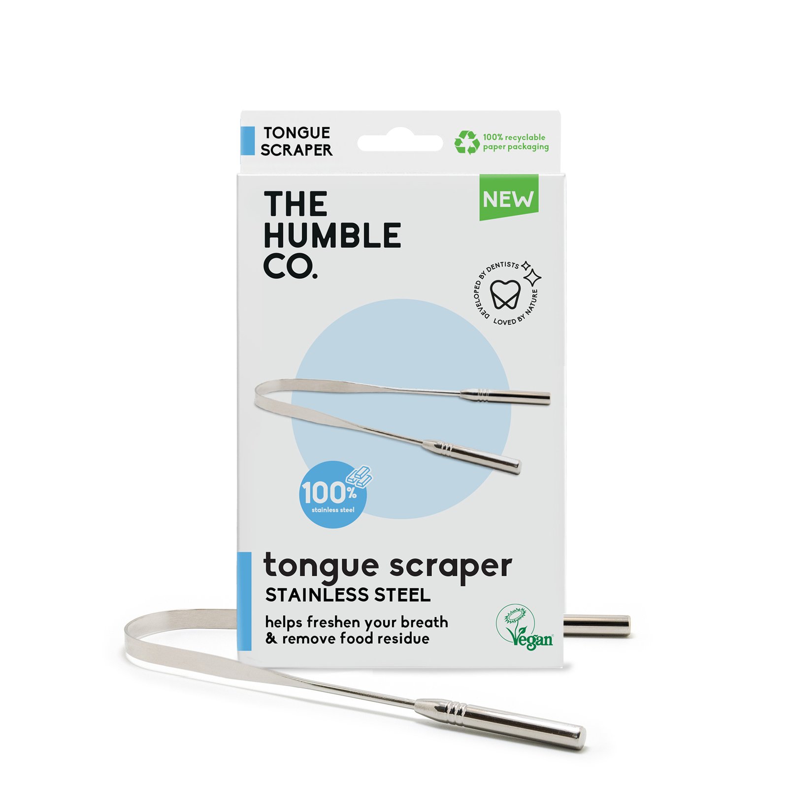 The Humble Co. Tungskrapa 100% Stainless Steel