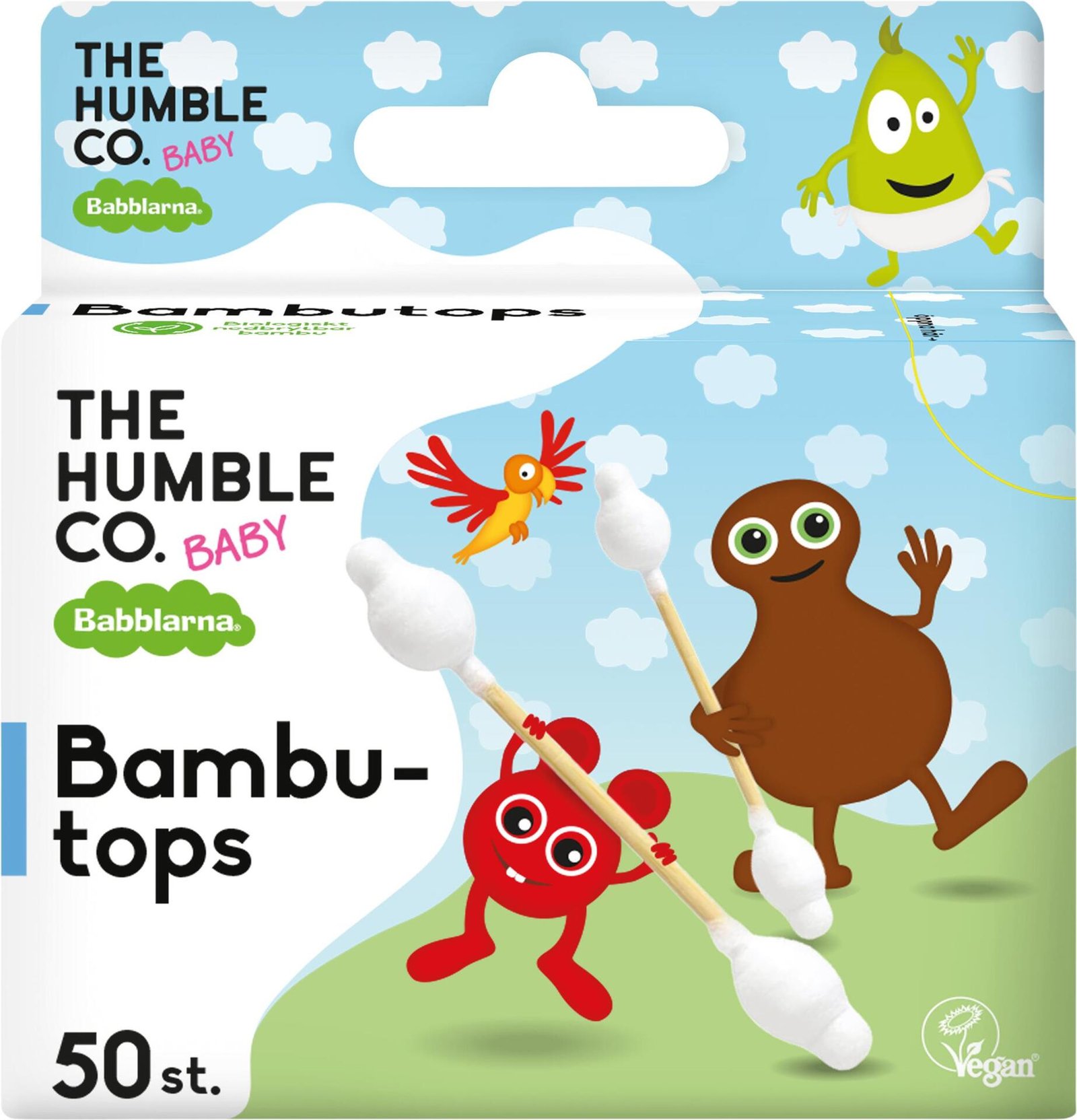 Babblarna Bomullspinnar 50 st