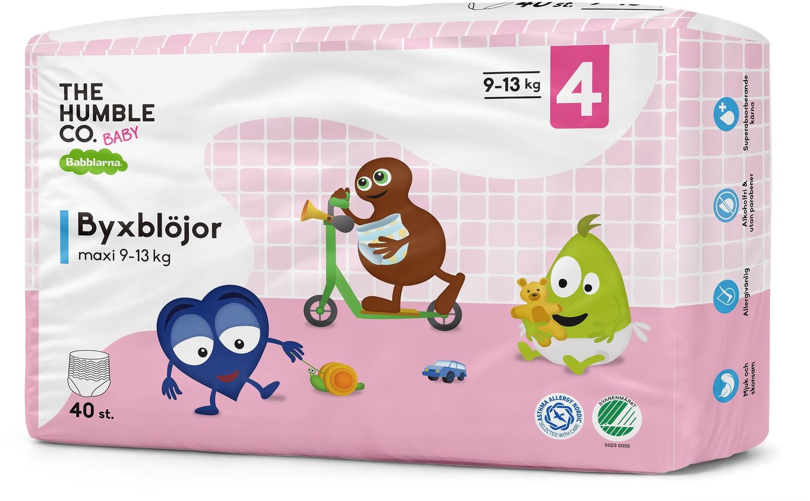 Babblarna Byxblöja Storlek 4 Maxi 9–13 kg