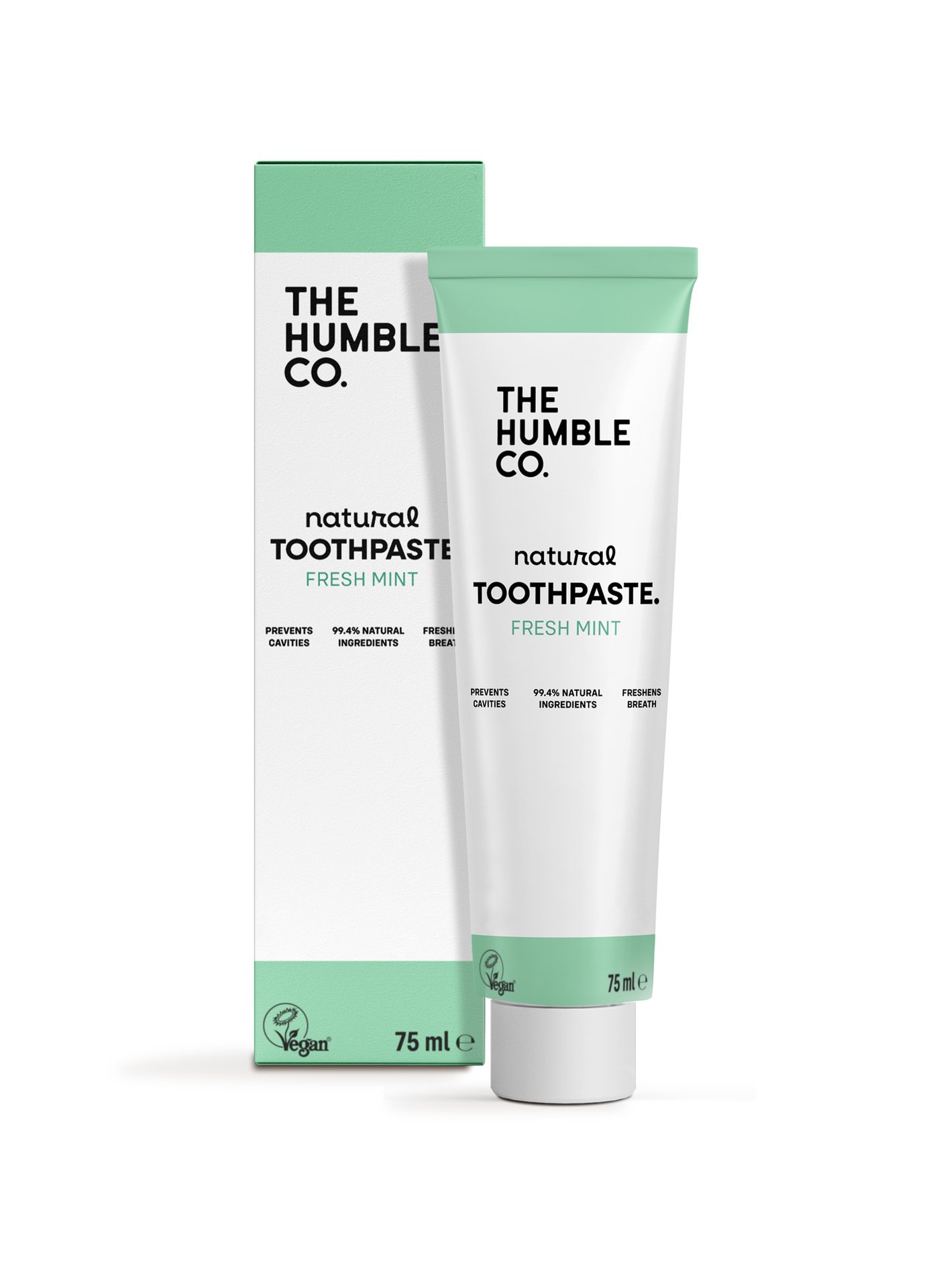 The Humble Co. Toothpaste Fresh Mint Cosmos Natural 75 ml