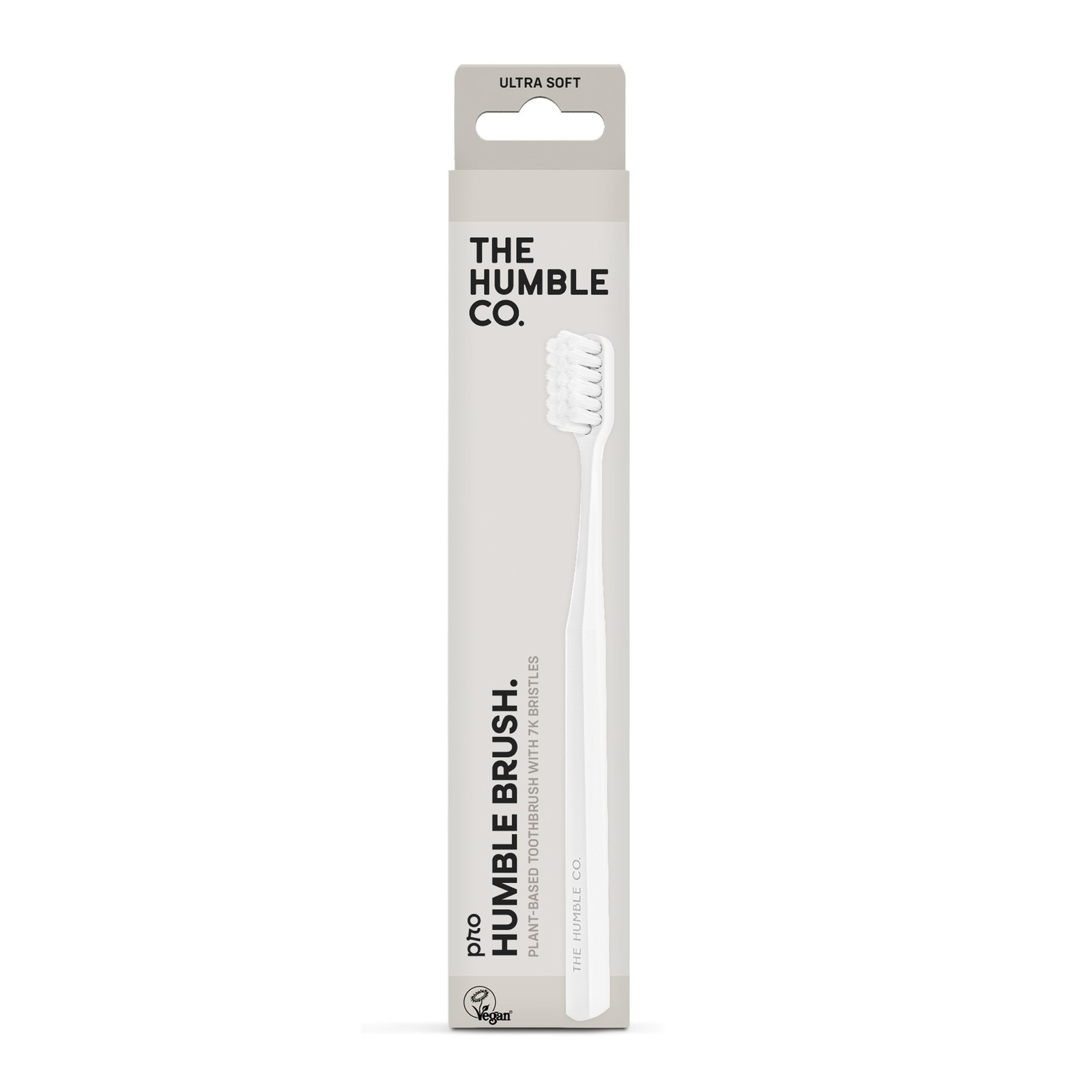 The Humble Co. Pro Humble Brush plant based 7k bristles ultra soft white