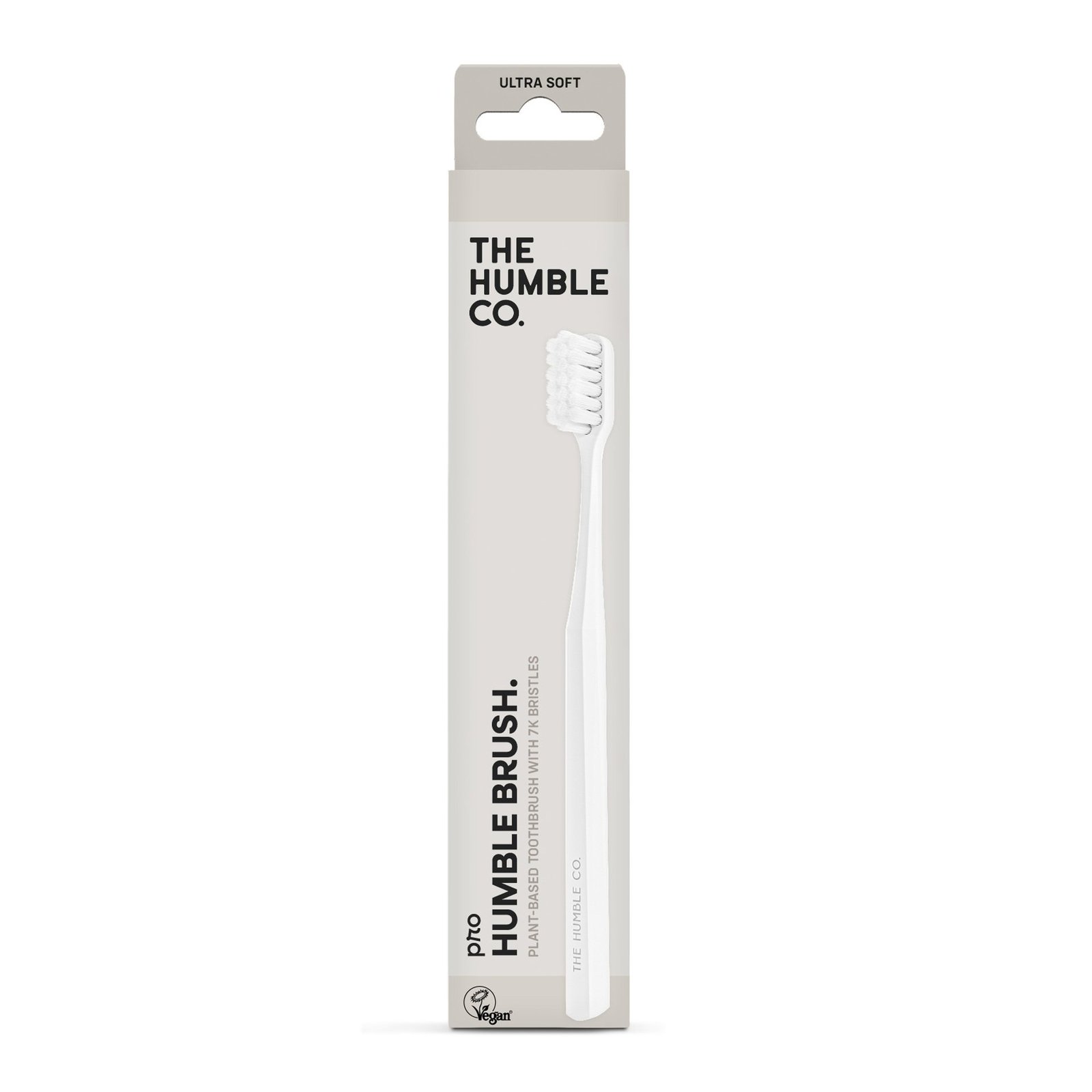 The Humble Co. Pro Humble Brush plant based 7k bristles ultra soft white