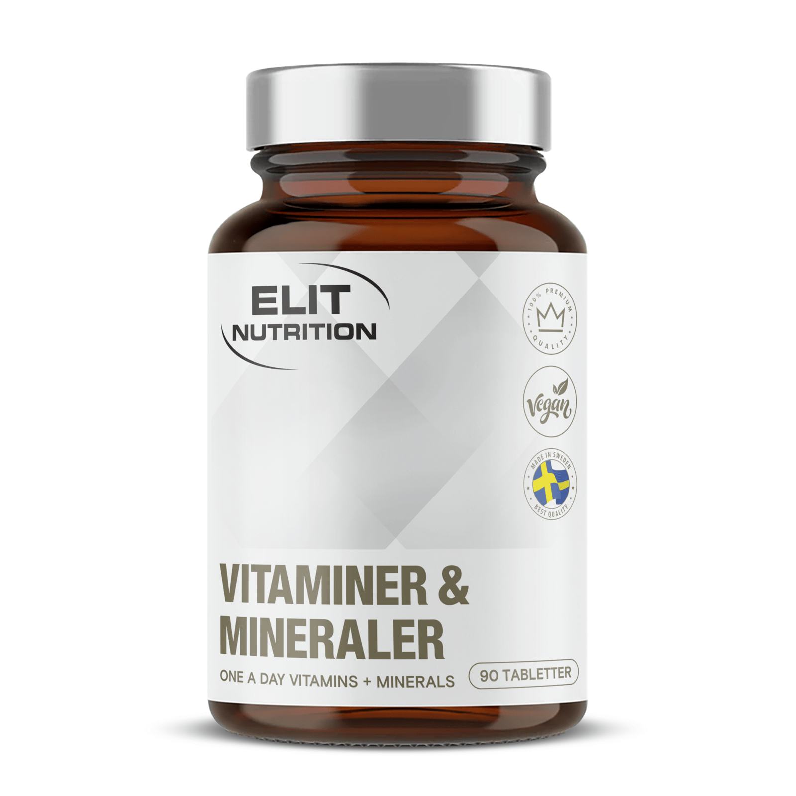 Elit Nutrition Vitaminer & Mineraler 90 tabletter