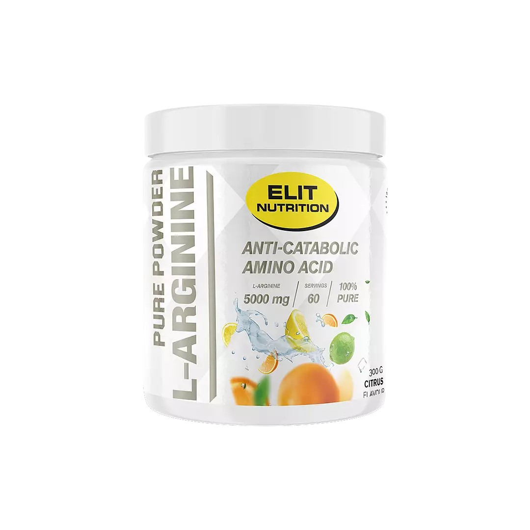 Elit Nutrition 100% L-arginin Pulver Citrus 300 g