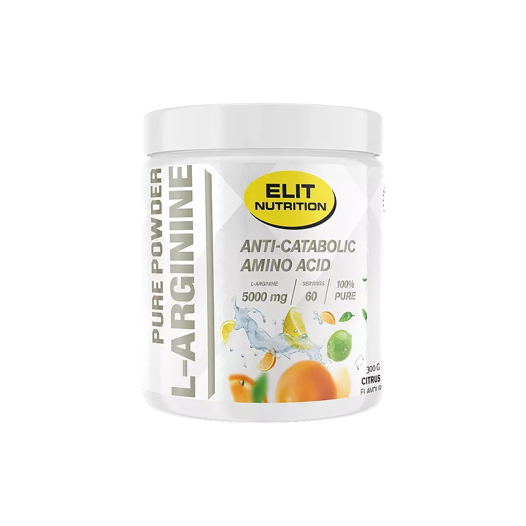 Elit Nutrition 100% L-arginin Pulver Citrus 300 g