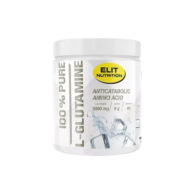 Elit Nutrition 100% rent L-glutamine Natural 300 g