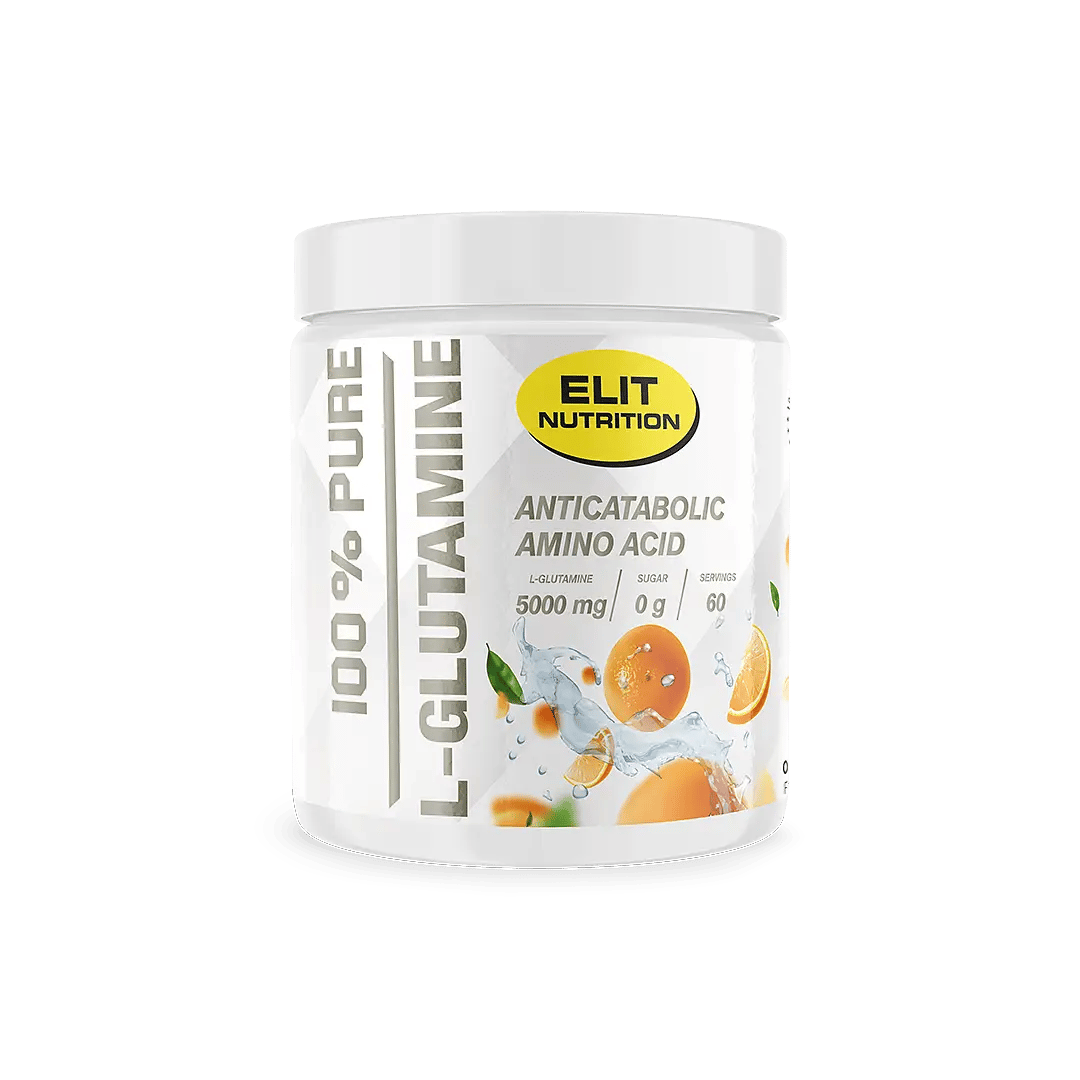 Elit Nutrition 100% rent L-glutamine Orange 300 g