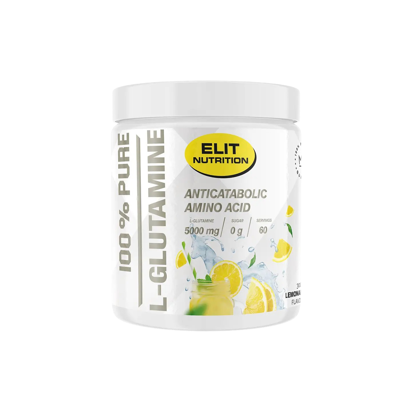 Elit Nutrition100% rent L-glutamine Lemonade 300 g