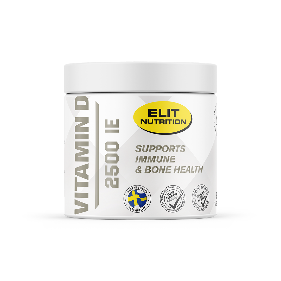 Elit Nutrition Vitamin D 60 tabletter