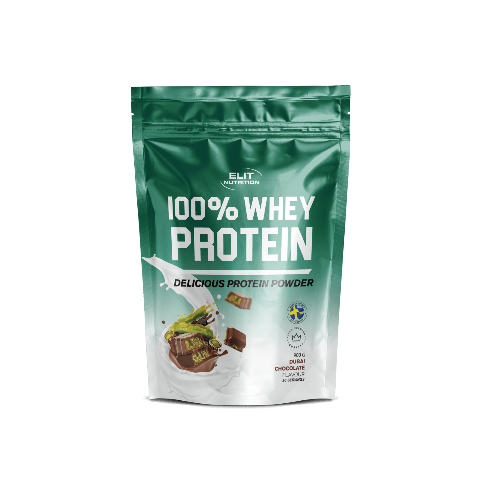 Elit Nutrition 100% Whey Dubai Chocolate 900 g