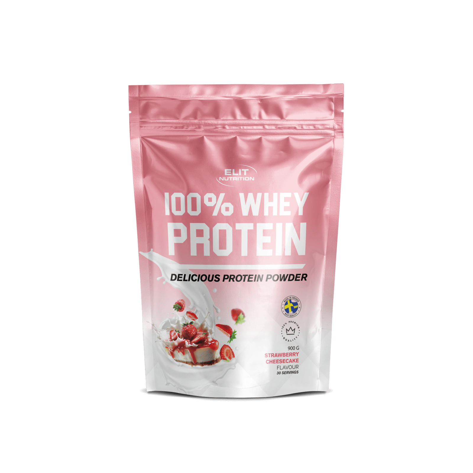Elit Nutrition 100% Whey Strawberry Cheesecake 900 g