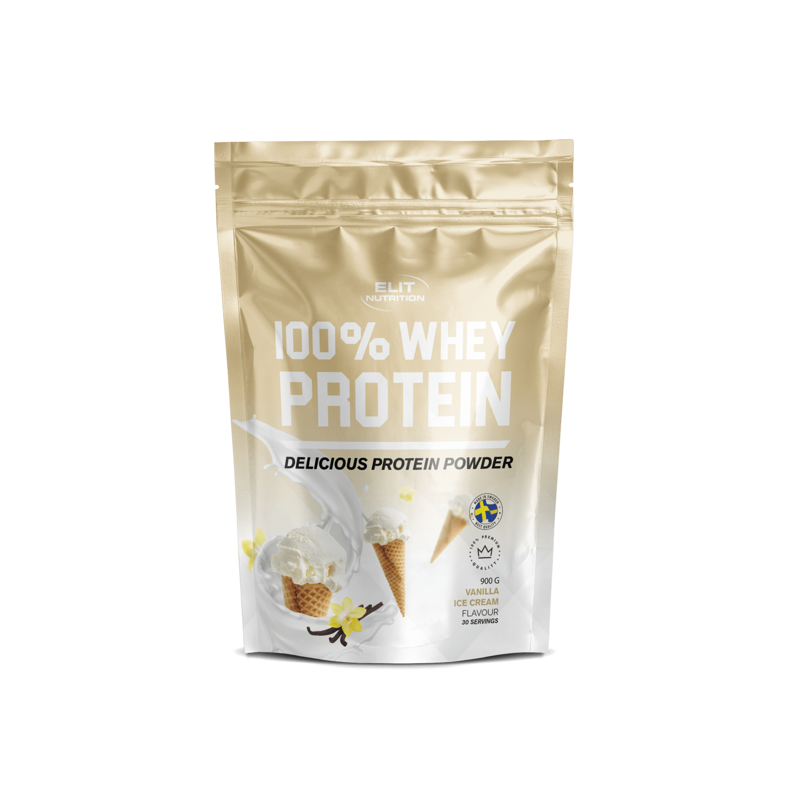 Elit Nutrition 100% Whey Vanilla 900 g