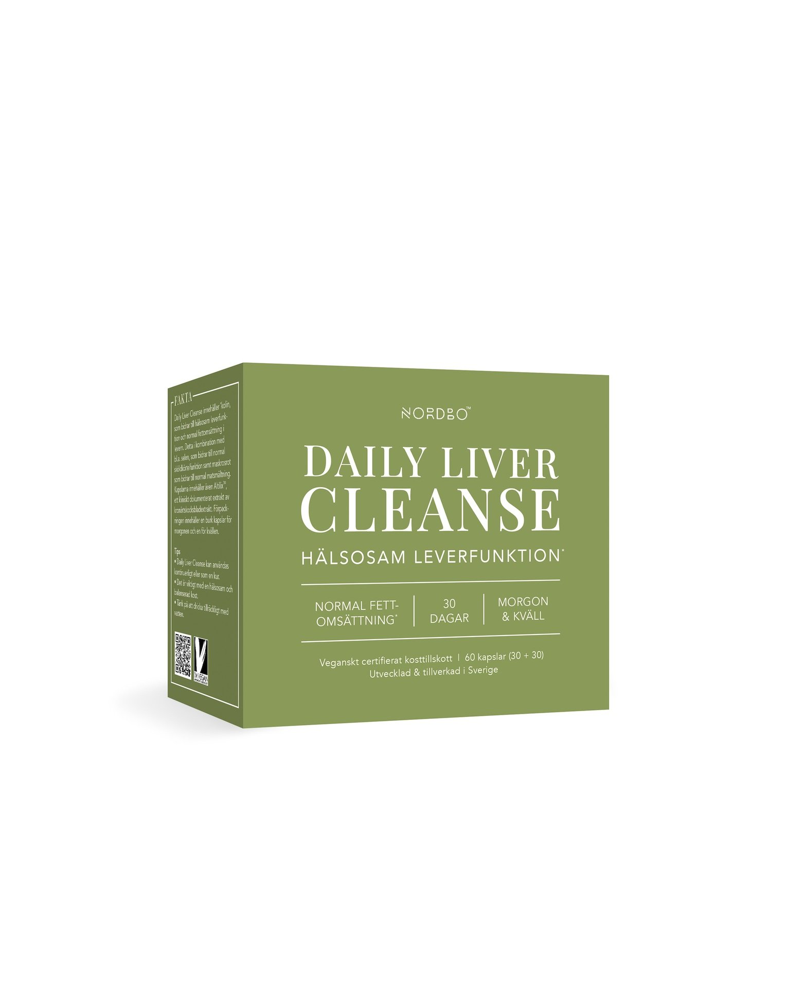 Nordbo Daily Liver Cleanse 60 kapslar