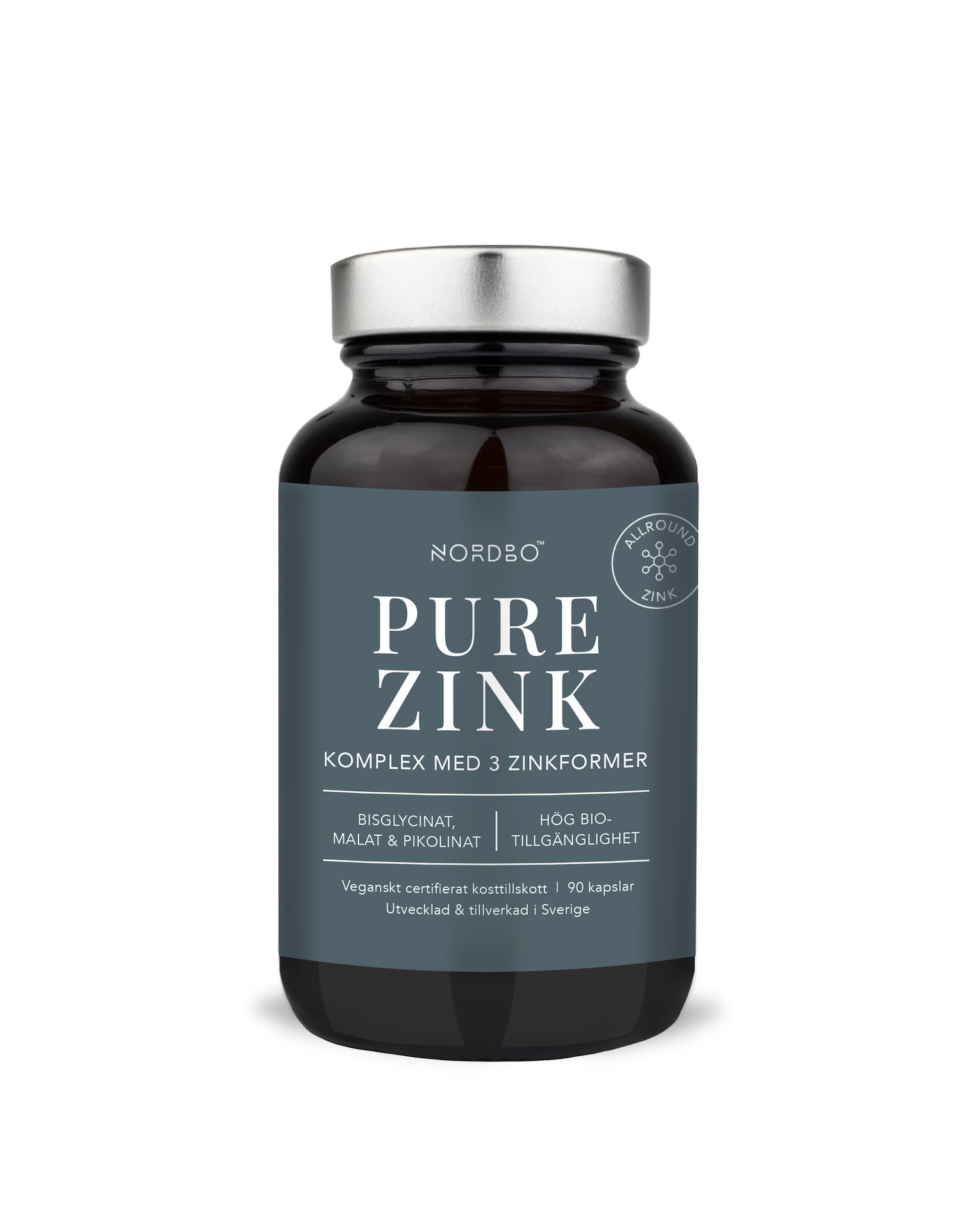 Nordbo Pure Zink 90 kapslar