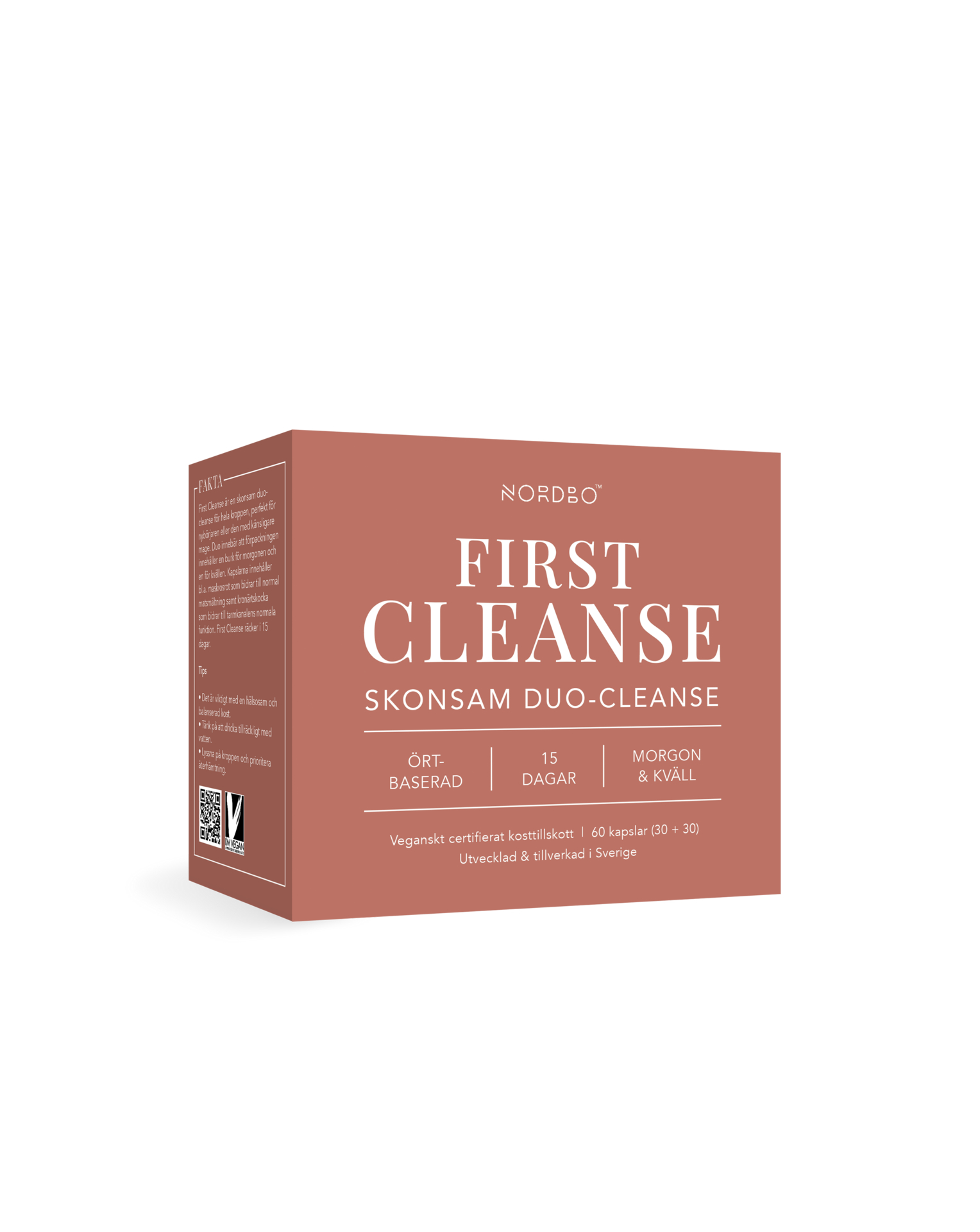Nordbo First Cleanse 60 kapslar