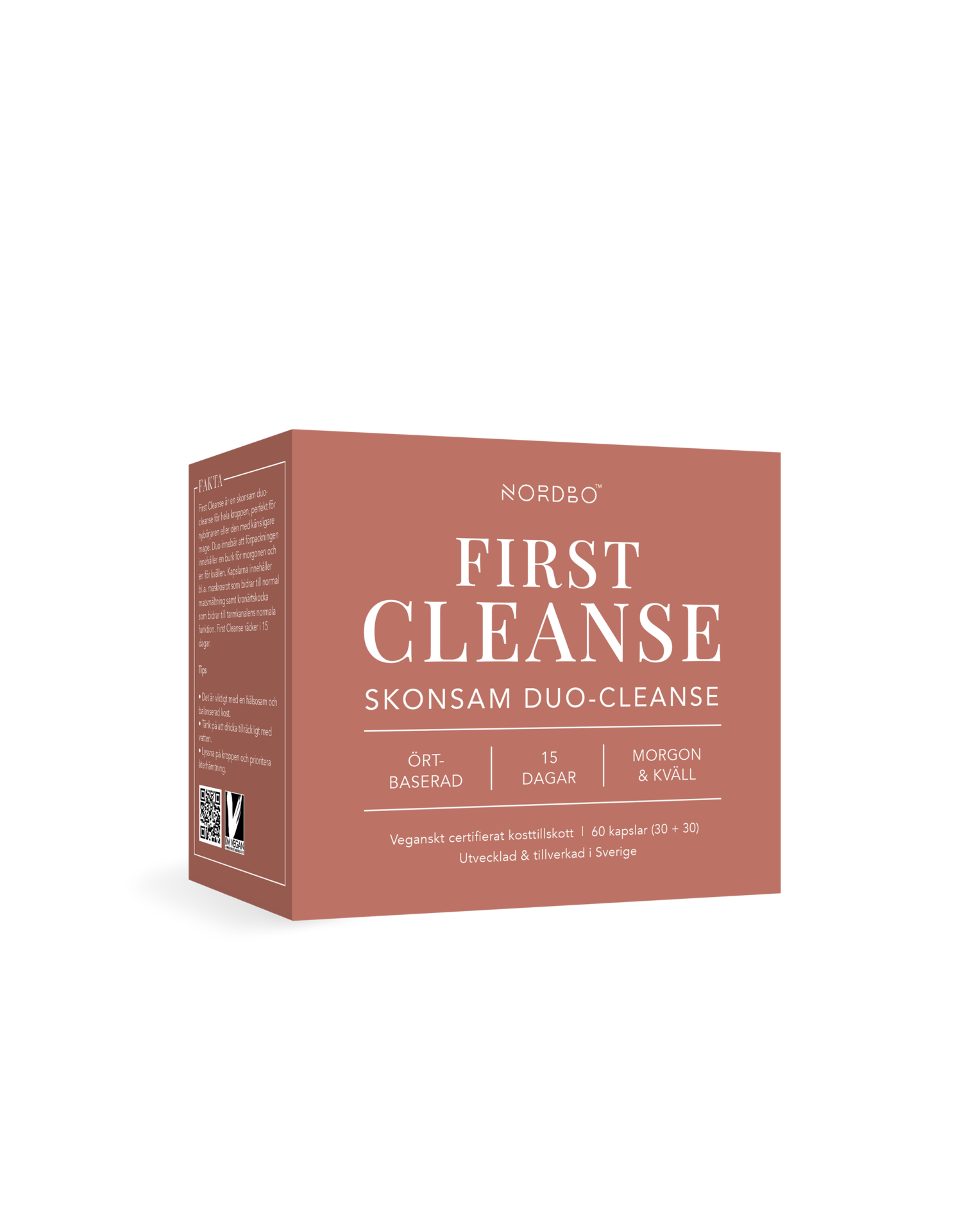 Nordbo First Cleanse 60 kapslar