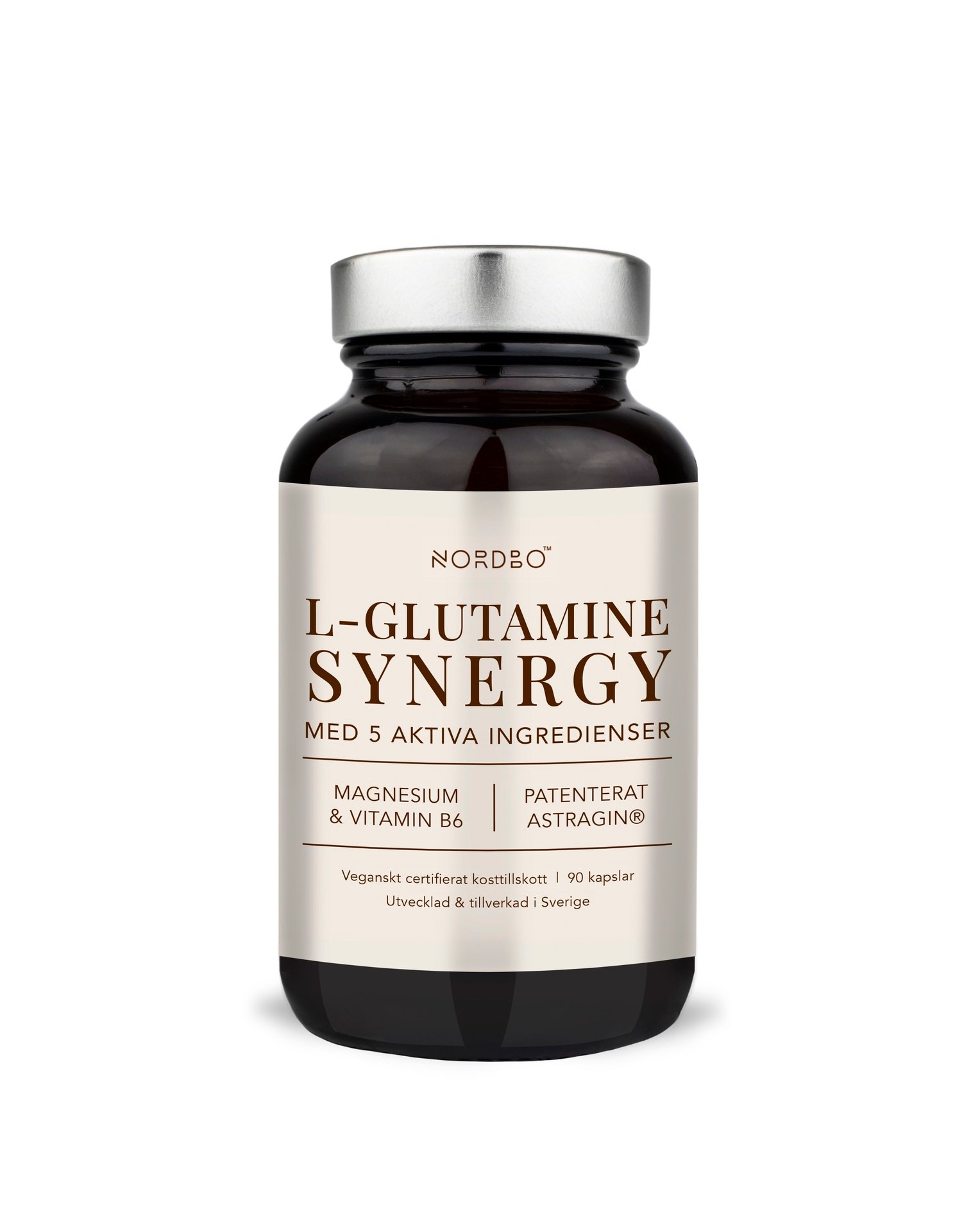 Nordbo L-Glutamine Synergy 90 kapslar