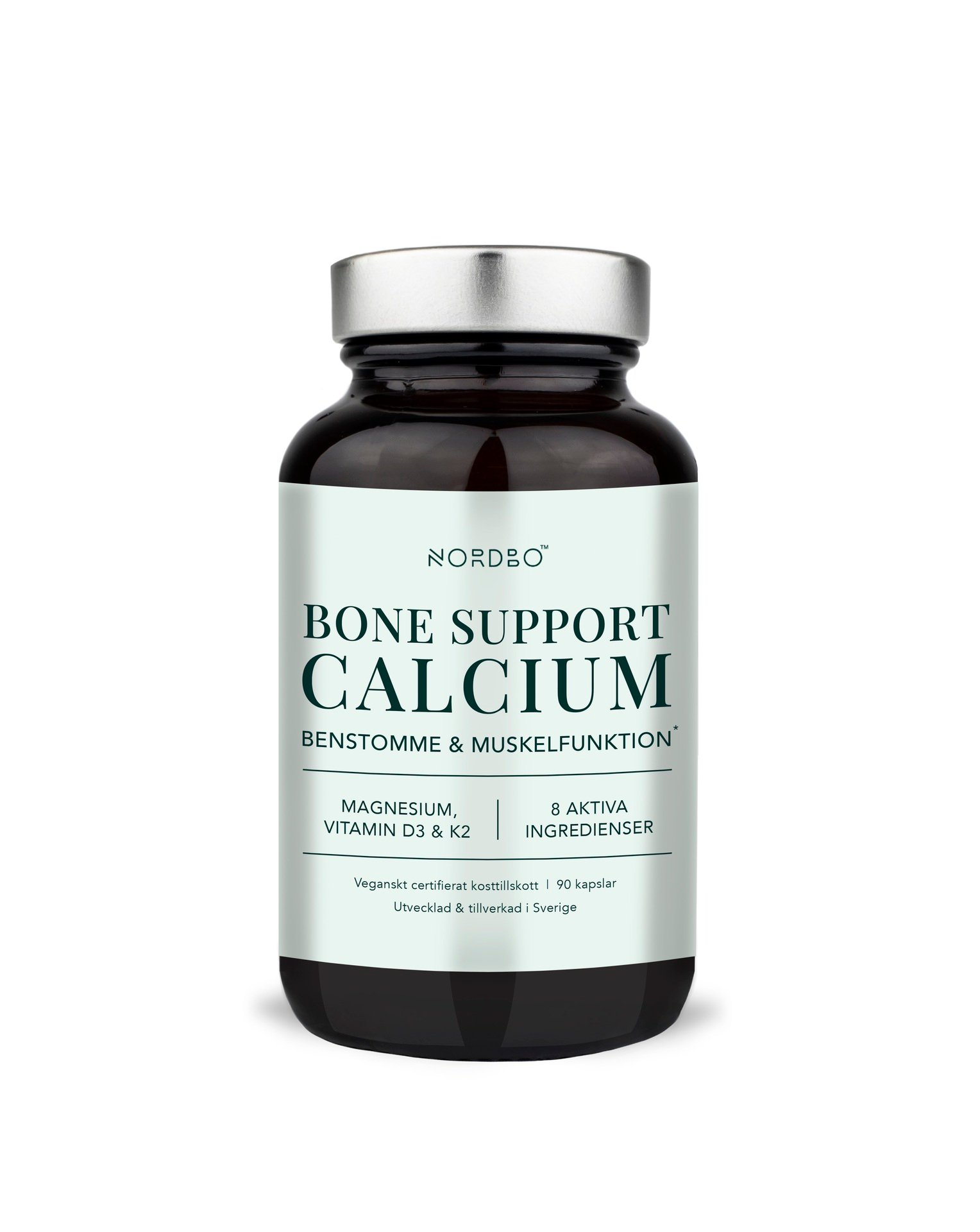 Nordbo Bone Support Calcium 90 kapslar
