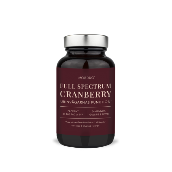 Nordbo Full Spectrum Cranberry 60 kapslar
