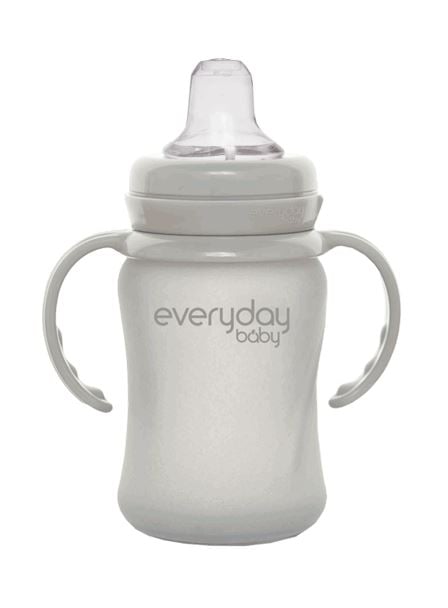 Everyday Baby Pipmugg Glas Healthy+ Quiet Grey 150 ml