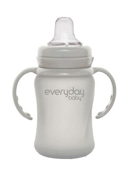 Everyday Baby Pipmugg Glas Healthy+ Quiet Grey 150 ml