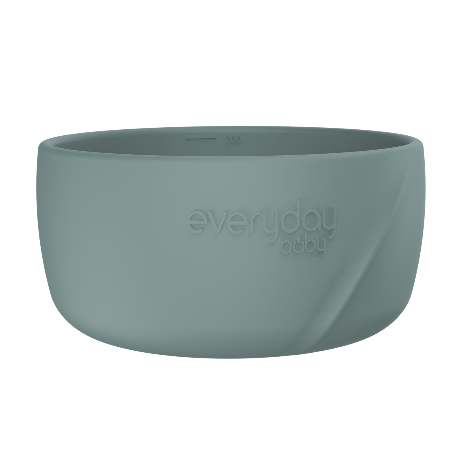 Everyday Baby Barnmatskål Silikon Harmony Green 2 st