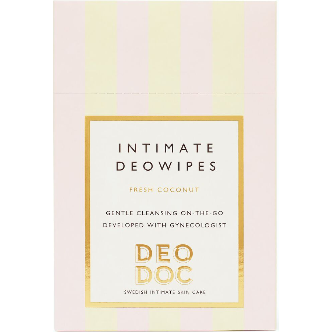 DeoDoc Intimate Wipes Fresh Coconut 10 st