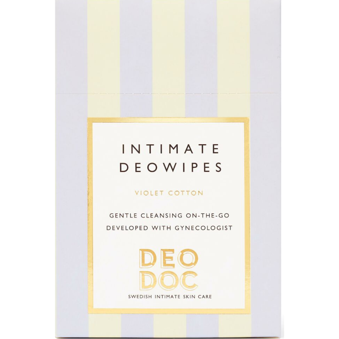 DeoDoc Intimate Wipes Violet Cotton 10 st