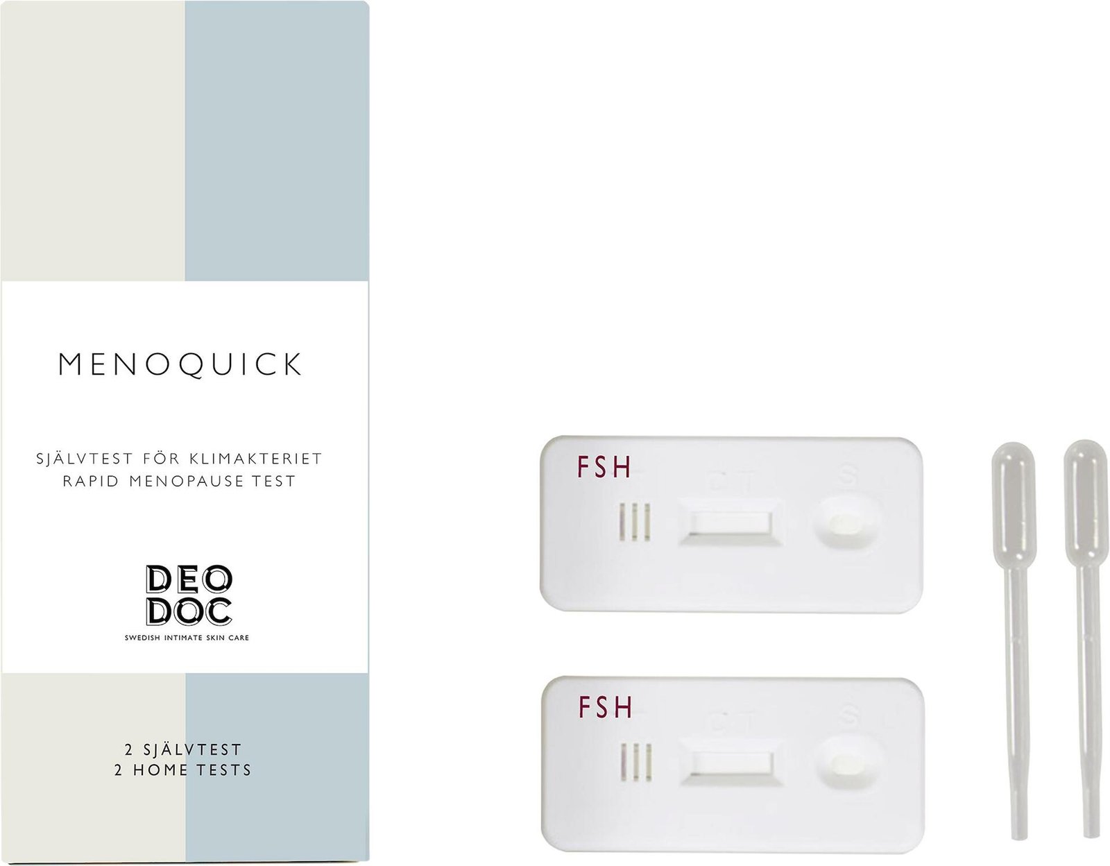 DeoDoc MenoQuick Test Klimakteriet 2 st