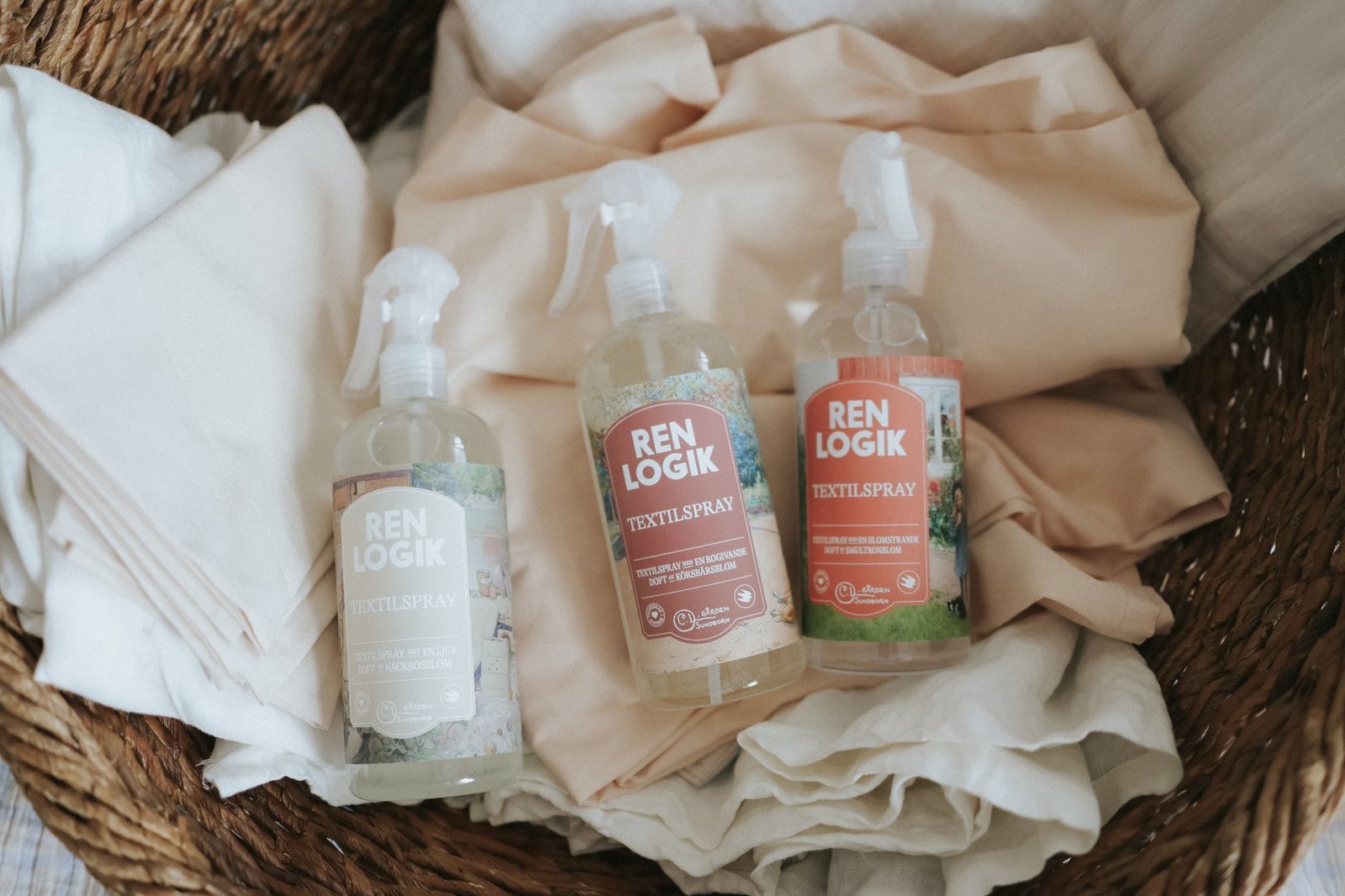 Ren Logik Textilspray Näckrosblom 500 ml