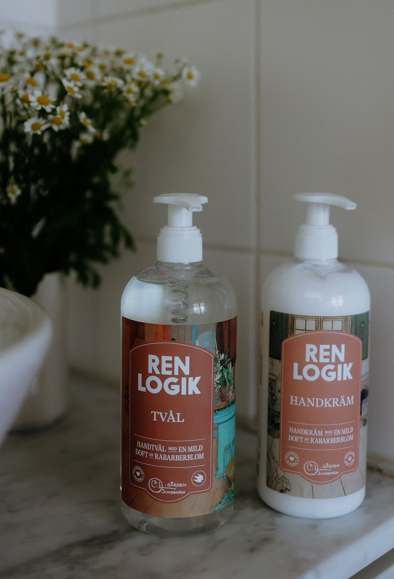 Ren Logik Handkräm Rabarberblom 500 ml